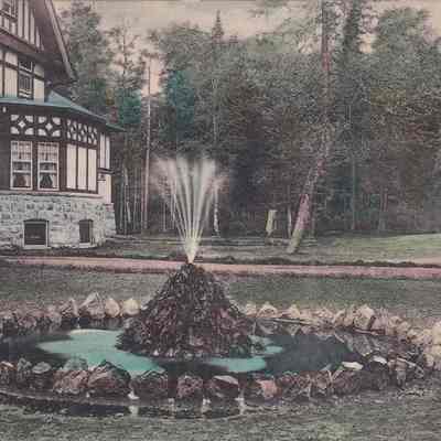 Fountain'. Stony Wold Sanatorium, Lake Kushaqua, N. Y.