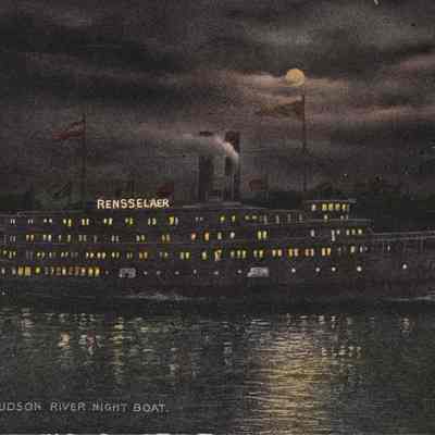 "Rensselaer" Hudson River Night Boat