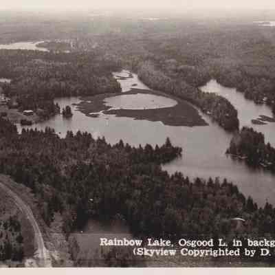 Rainbow Lake, Osgood L. in Background