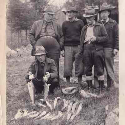 Fishing Trip at Maine, May 1937