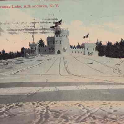 Ice Palace, Saranac Lake, Adirondacks, N. Y.