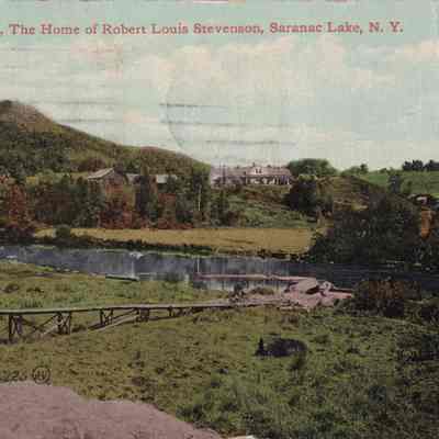 Baker Cottage, the Home of Robert Louis Stevenson, Saranac Lake, N. Y.