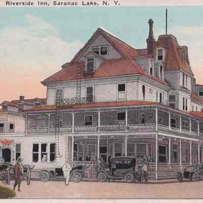 Riverside Inn, Adirondack Mountains, Saranac Lake, NY.