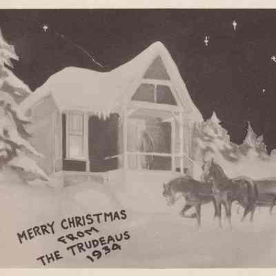 Merry Christmas from the Trudeaus