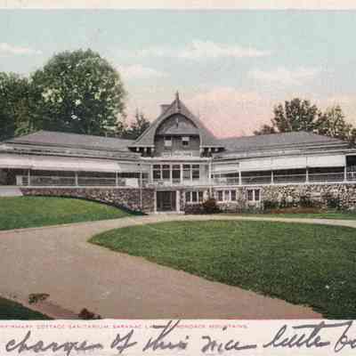 Child Memorial Infirmary, Cottage Sanitarium, Saranac Lake, Adirondack Mountains.