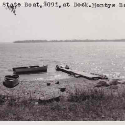 State Boat, #091, at Dock. Montys Bay.