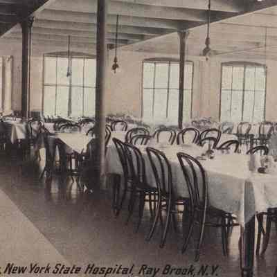 Dining Rooms, New York State Hospital, Ray Brook, N.Y.