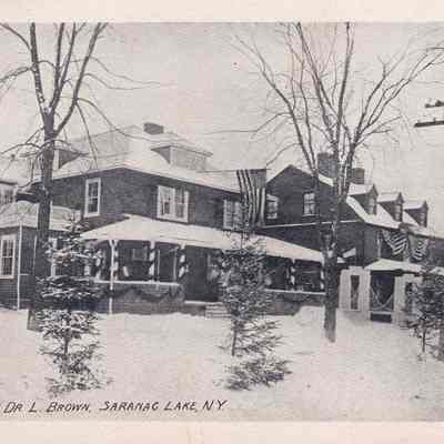 Residence of Dr. L. Brown, Saranac Lake, N.Y.