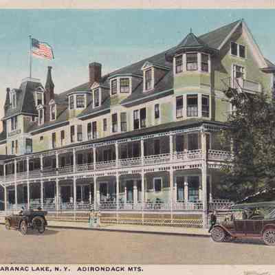 Riverside Inn, Adirondack Mountains, Saranac Lake, NY.