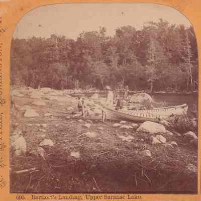 Bartlett's Landing, Upper Saranac Lake.