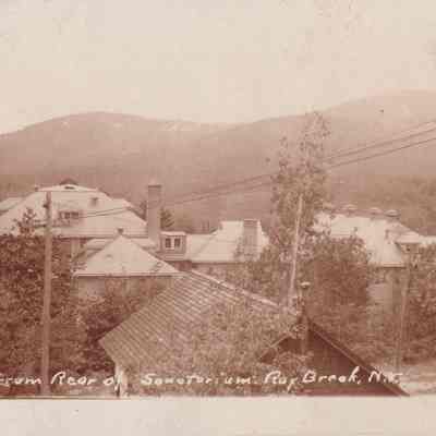 View From Rear of Sanatorium, Ray Brook, N. Y.