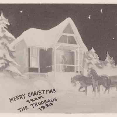 Merry Christmas from the Trudeaus