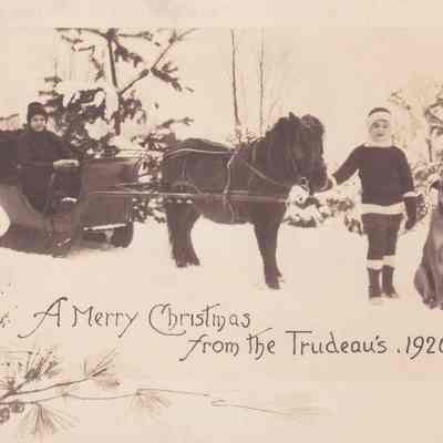 A Merry Christmas from the Trudeau's