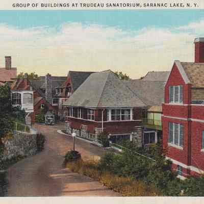 Group of Buildings at Trudeau Sanatorium, Saranac Lake, N. Y.