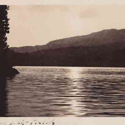 Sunset on Lake Placid