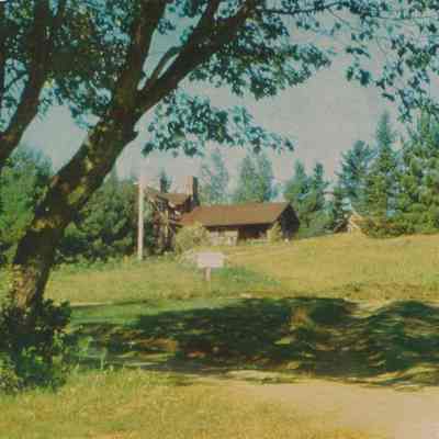 Douglas and Yardley Cottages at Pyramid Camp From the Bridge