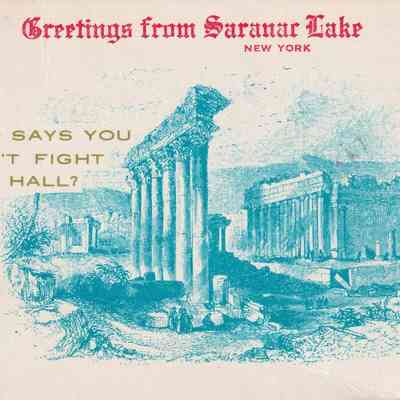 Greetings from Saranac Lake, New York