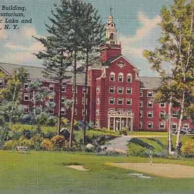 14--Infirmary Building, Raybrook Sanatorium, between Saranac Lake and Lake Placid, N.Y.