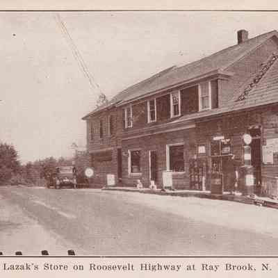 Lazak's Store on Roosevelt Highway at Ray Brook, N.Y.
