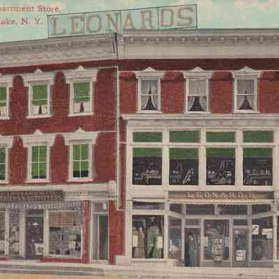 Leonard's Department Store, Saranac Lake, N.Y.
