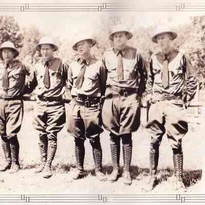 New Hampshire Game Wardens, Pistol Team, 2nd Place.
