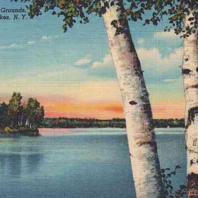 Fish Creek State Camping Grounds, between Tupper and Saranac Lakes, N. Y.