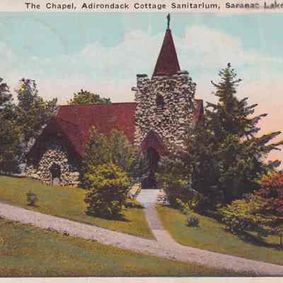 The Chapel, Adirondack Cottage Sanitarium, Saranac Lake, N. Y.