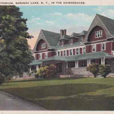 Trudeau Sanitarium, Saranac Lake, N.Y., in the Adirondacks