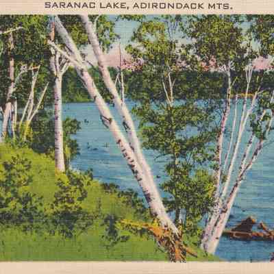 Saranac Lake, Adirondack Mts.