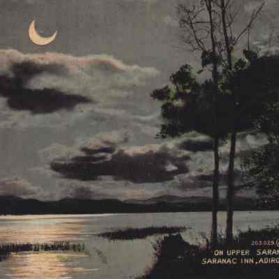 On Upper Saranac Lake, Saranac Inn, Adirondacks, N. Y.