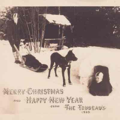 Merry Christmas and Happy New Year from the Trudeau's