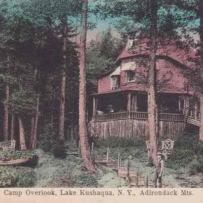 Camp Overlook, Lake Kushaqua, N. Y., Adirondack Mts.