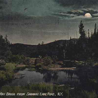 Ray Brook from Saranac Lake Road, N.Y.