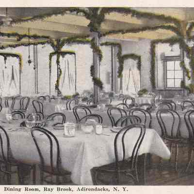 Dining Room, Ray Brook, Adirondacks, N. Y.