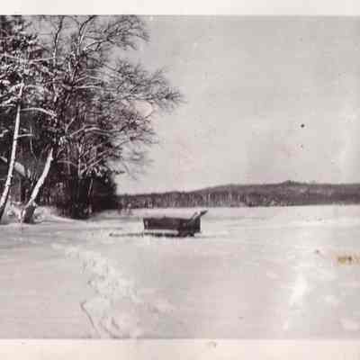 Ingraham Pond, Winter 1934.
