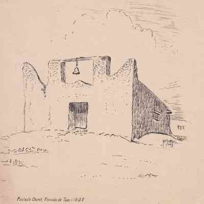 Peniteate Church, Fernado de Taos - 1698