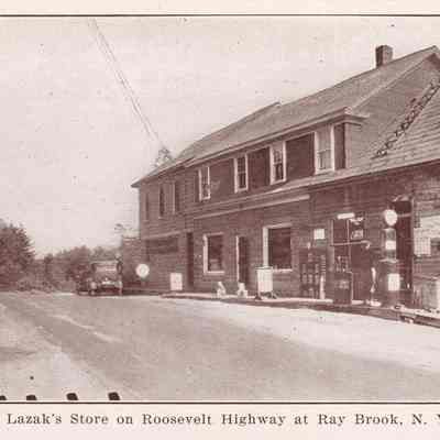 Lazak's Store on Roosevelt Highway at Ray Brook, N. Y.