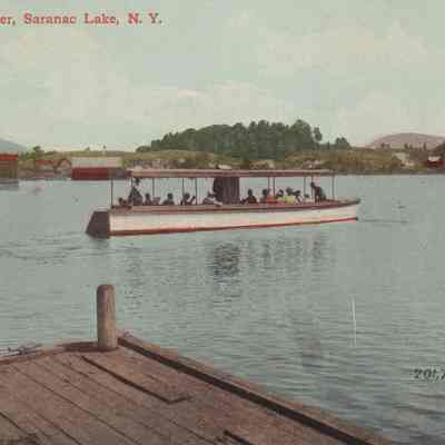 On Lake Flower, Saranac Lake, N.Y.