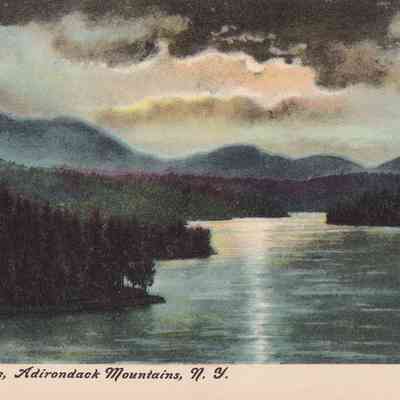 Saranac Lake, Adirondack Mountains, N. Y.