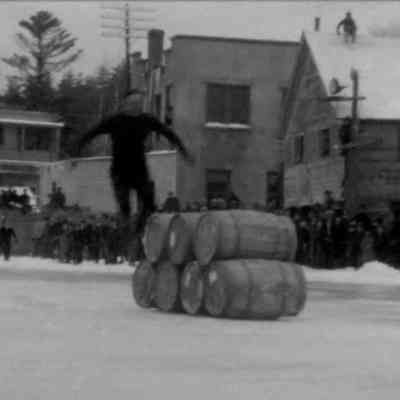 Skating, skiing, racing, daddy fishing
