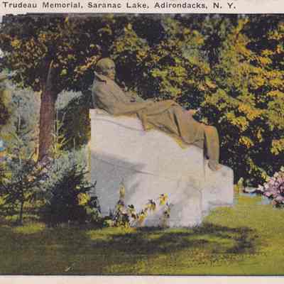 Trudeau Memorial, Saranac Lake, Adirondacks, N.Y.