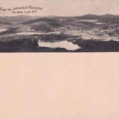 Greetings From the Adirondack Mountains, Saranac Lake, N. Y.