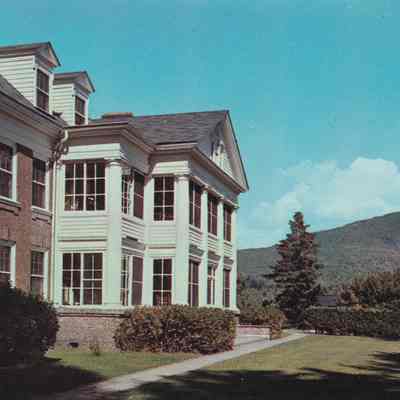 Prescott House, Saranac Lake, N. Y., looking toward Mt. Baker.