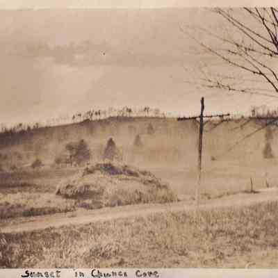 Sunset in Chunes Cove