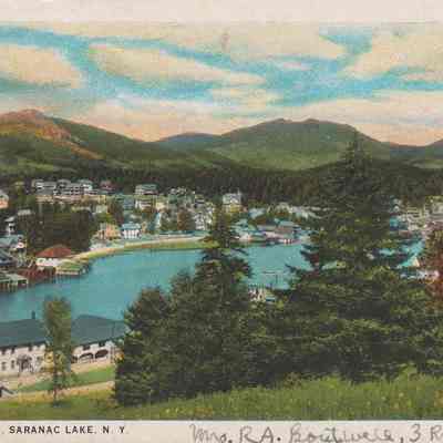 Lake Flower, Saranac Lake, N. Y.