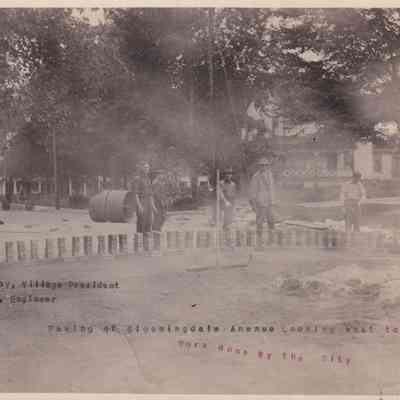 Paving of Bloomingdale Anenue [sic]