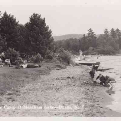 Picnic Area - State Camp at Meacham Lake - Duane, N. Y.