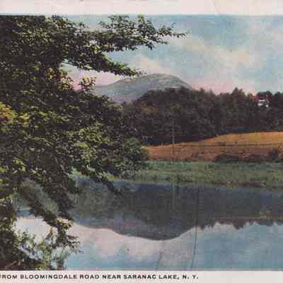 Mt. Baker from Bloomingdale Road near Saranac Lake, N. Y.