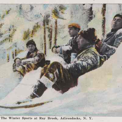 The Winter Sports at Ray Brook, Adirondacks, N.Y.