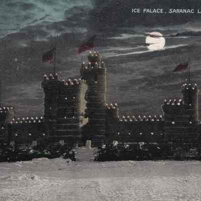 Ice Palace, Saranac Lake, NY.